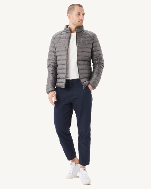 Antraciet Lichtgewicht Donsjack Mat Jott