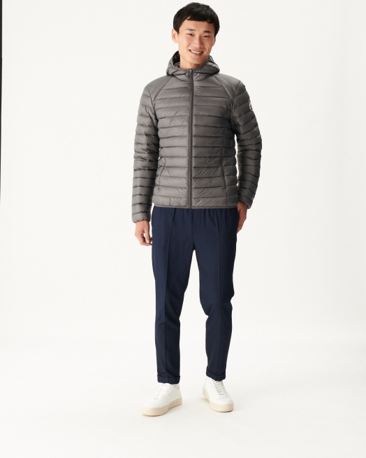 Antraciet Lichtgewicht Donsjack Nico Jott