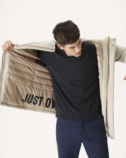 Beige Donsjack Iceberg Jott