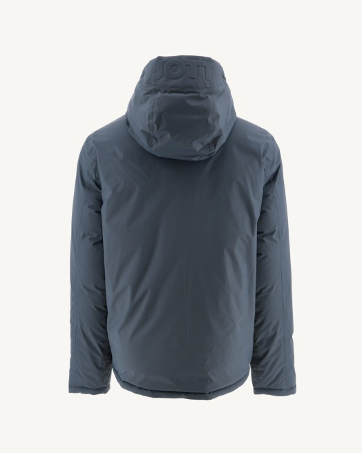 Blauw/marine Extreem Koud Omkeerbaar Donsjack Met Capuchon Aspen Jott