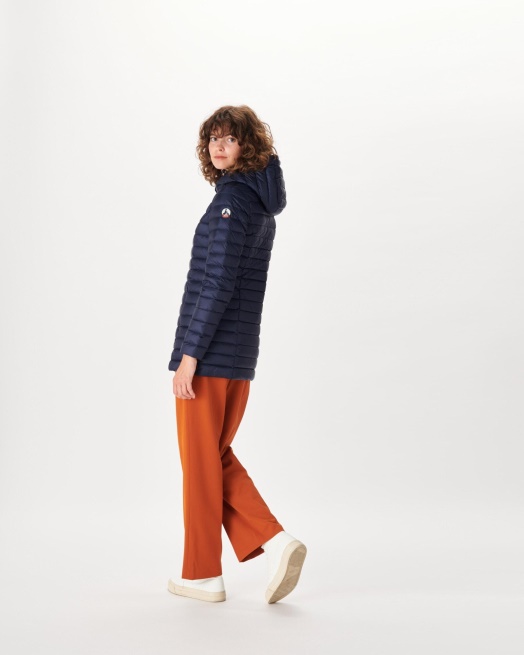 Donsjack Met Capuchon Marine Nour Jott