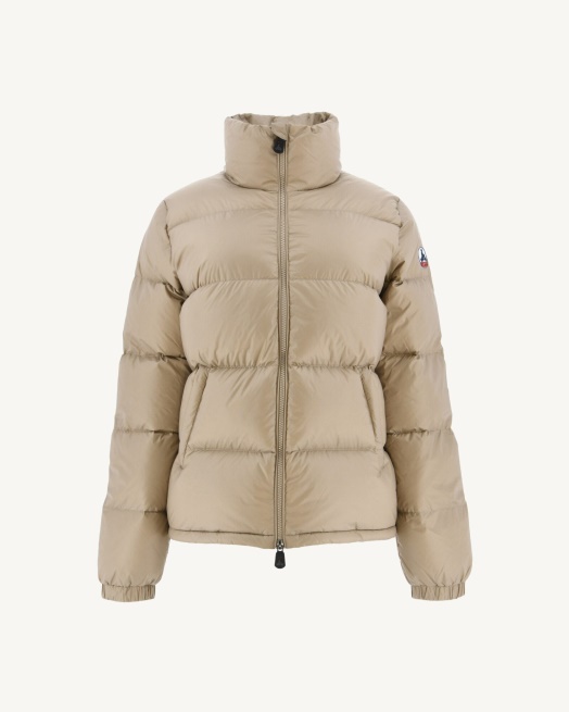 Extreem Koud Gewatteerd Donsjack Beige Cardiff Jott