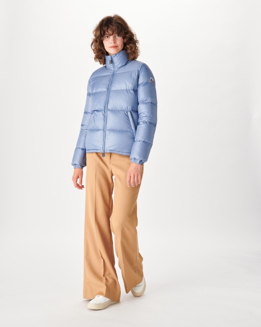 Extreem Koud Gewatteerd Donsjack Blauw Delave Cardiff Jott