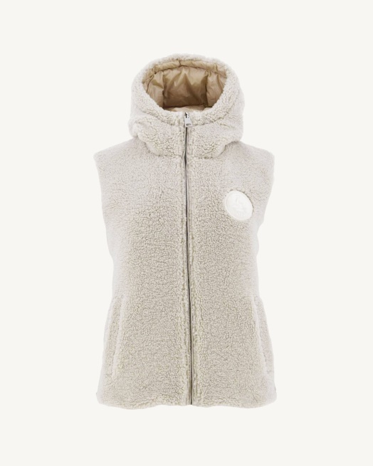 Extreem Koud Omkeerbaar Donsjack Naturel Daria Jott