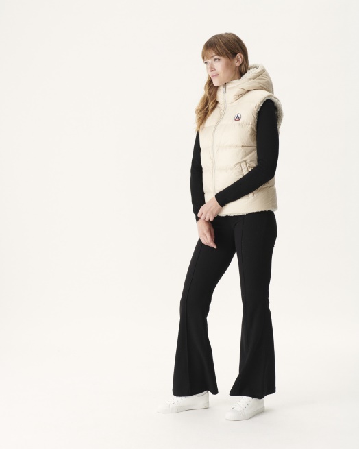 Extreem Koud Omkeerbaar Donsjack Naturel Daria Jott