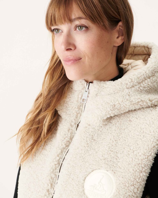 Extreem Koud Omkeerbaar Donsjack Naturel Daria Jott