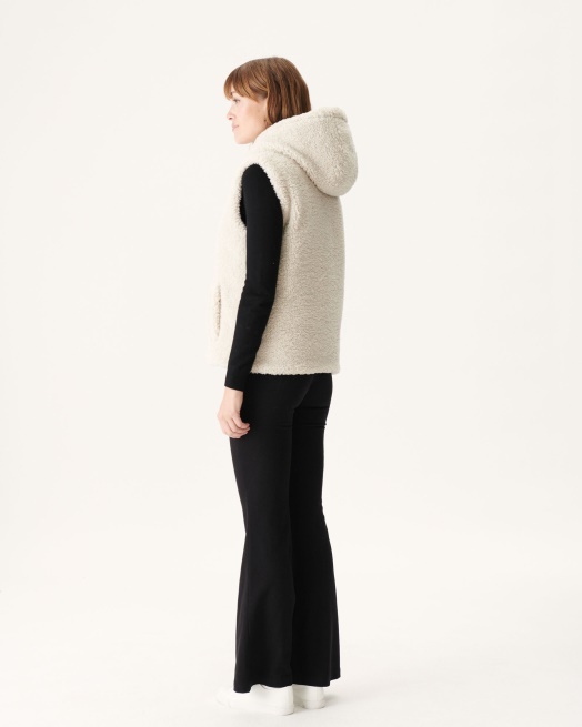 Extreem Koud Omkeerbaar Donsjack Naturel Daria Jott