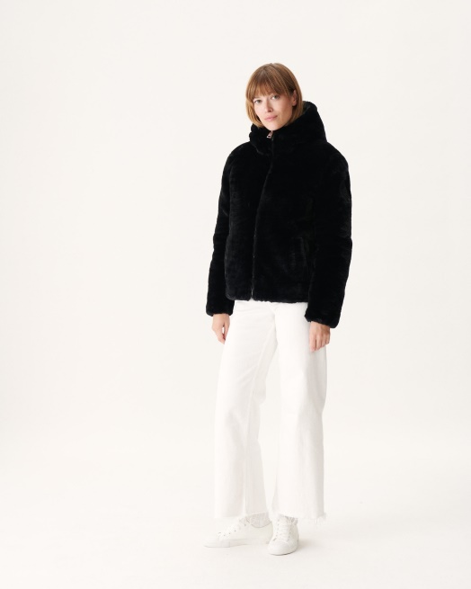 Extreem Koud Omkeerbaar Donsjack Noir Gala Jott