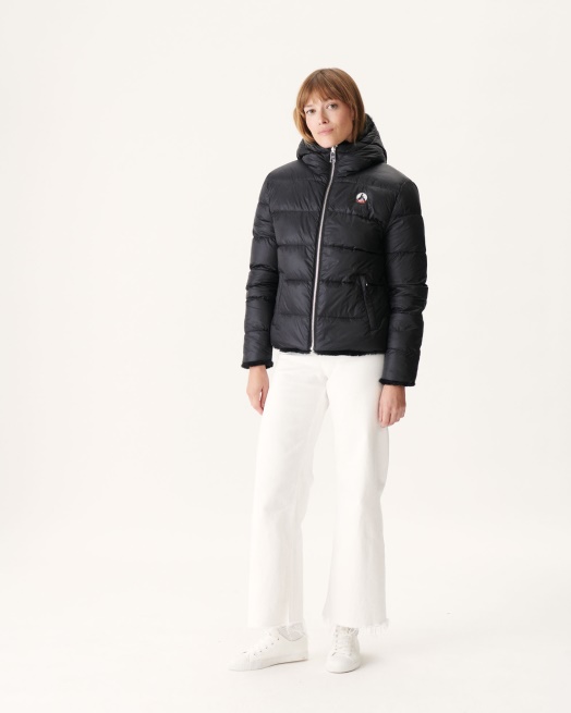 Extreem Koud Omkeerbaar Donsjack Noir Gala Jott