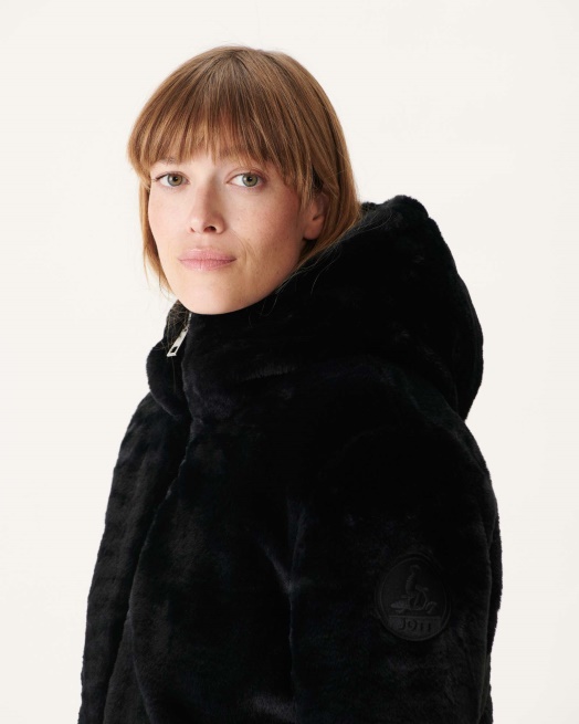 Extreem Koud Omkeerbaar Donsjack Noir Gala Jott