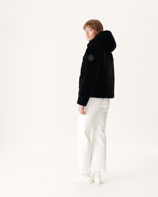 Extreem Koud Omkeerbaar Donsjack Noir Gala Jott