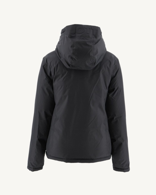 Extreem Koud Omkeerbaar Donsjack Noir/antraciet Victoria Jott