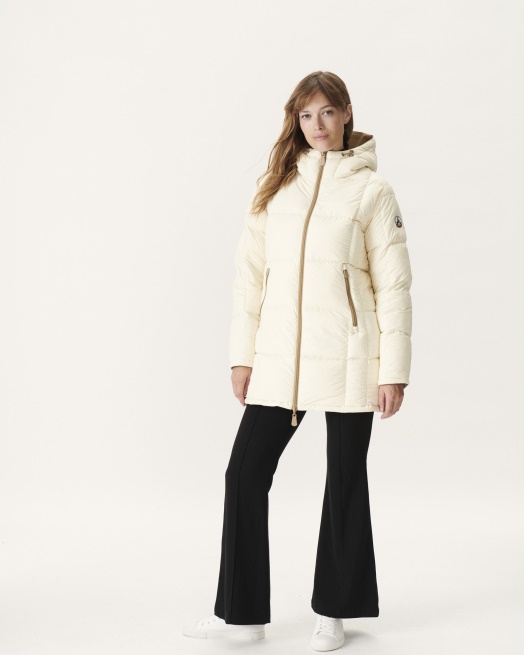 Extreme Koude Omkeerbare Donsjas Beige/ecru Ottawa Jott