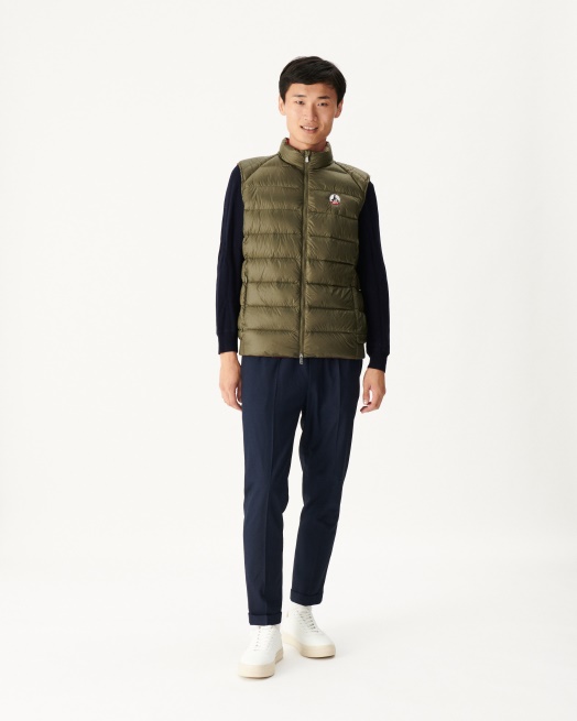 Jott Army Extreem Koud Mouwloos Donsjack Tim