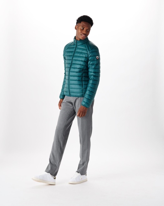 Jott Donkergroen Lichtgewicht Donsjack Mat