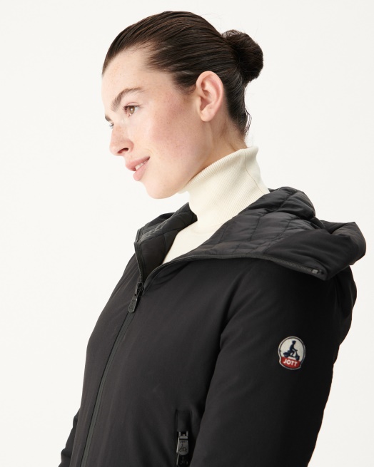 Jott Donsjack Met Capuchon Noir Siberie