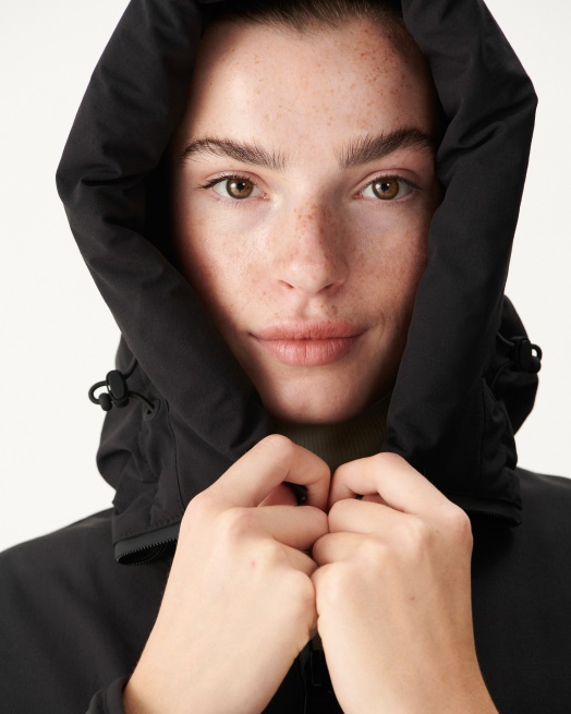 Jott Donsjack Met Capuchon Noir Siberie