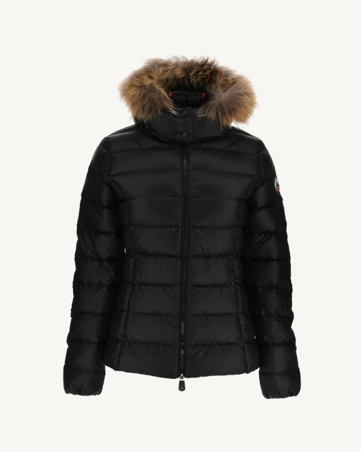 Jott Extreem Koud Donsjack Met Capuchon Noir Luxe