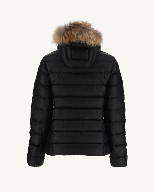 Jott Extreem Koud Donsjack Met Capuchon Noir Luxe