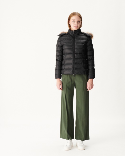 Jott Extreem Koud Donsjack Met Capuchon Noir Luxe