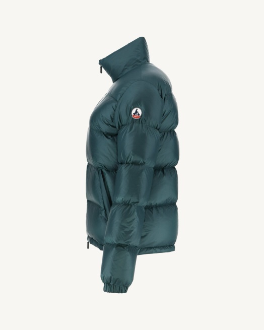 Jott Extreem Koud Gewatteerd Donsjack Vert Fonce Cardiff