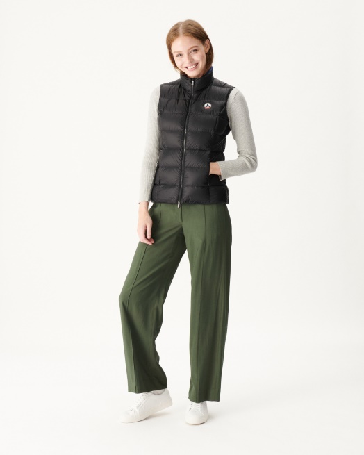 Jott Extreem Koud Mouwloos Donsjack Noir Sab