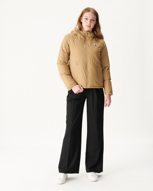 Jott Extreme Koude Omkeerbare Donsjas Beige/ecru Victoria