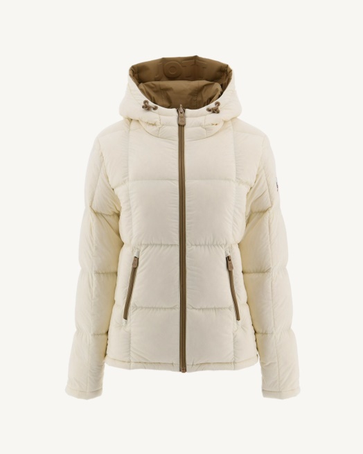 Jott Extreme Koude Omkeerbare Donsjas Beige/ecru Victoria