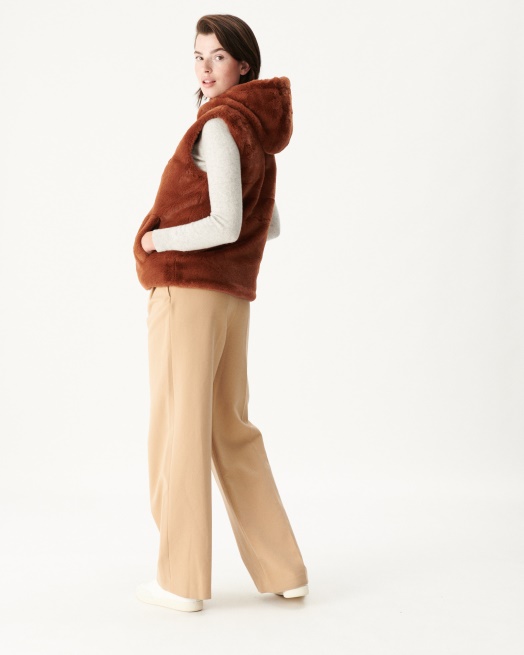 Jott Extreme Koude Omkeerbare Donsjas Caramel Daria