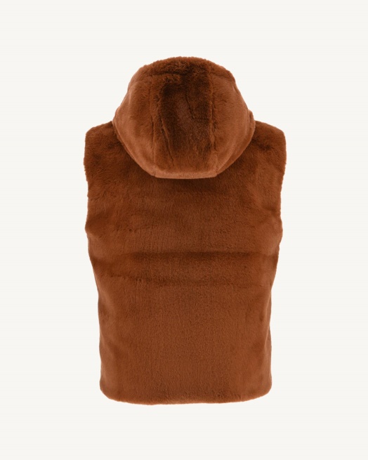 Jott Extreme Koude Omkeerbare Donsjas Caramel Daria