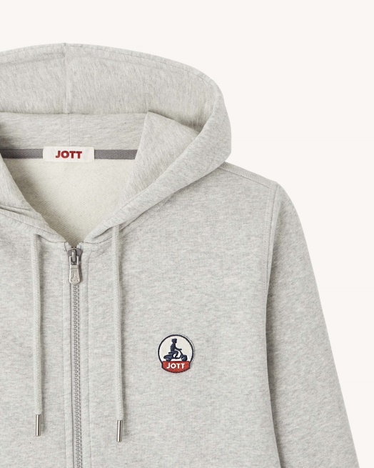 Jott Gris Chine Oaxaca Hoodie