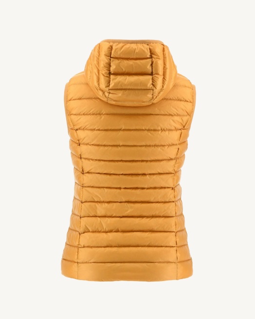 Jott Licht Mouwloos Donsjack Moutarde Mali