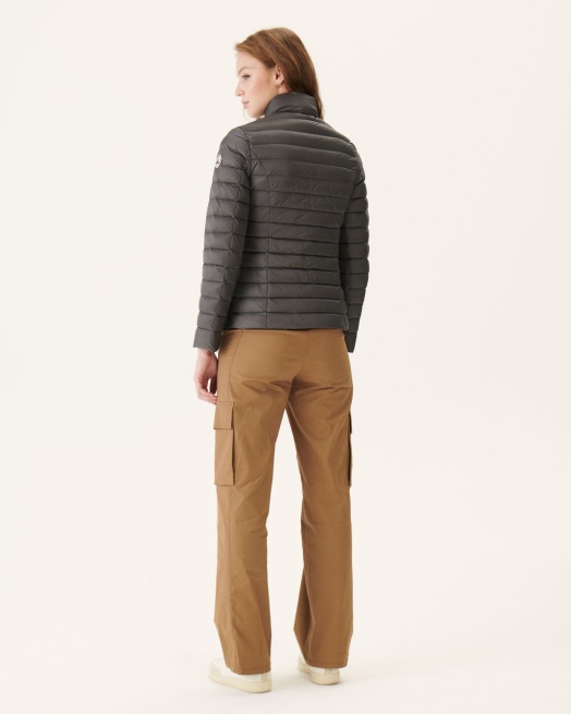 Jott Lichtgewicht Donsjack Antraciet Cha