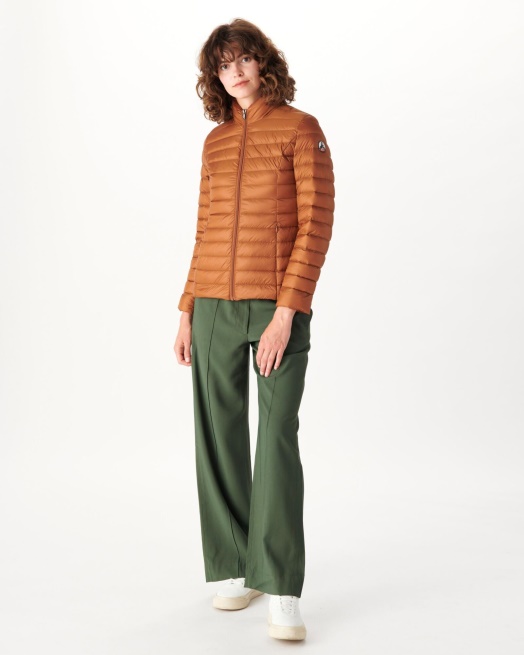 Jott Lichtgewicht Donsjack Caramel Cha