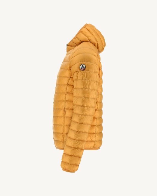 Jott Lichtgewicht Donsjack Met Capuchon Moutarde Nico