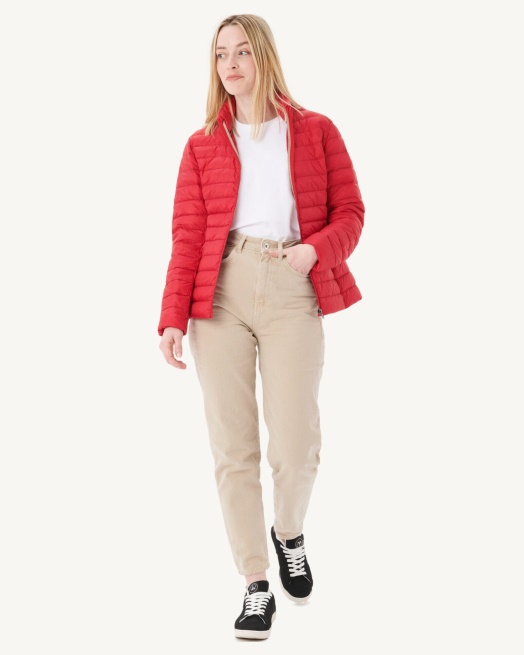 Jott Lichtgewicht Donsjack Rouge Cha