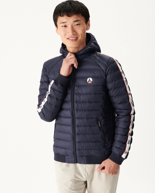 Jott Marine Donsjack Met Capuchon Colin