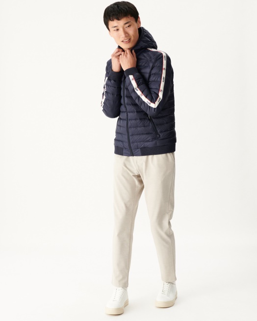 Jott Marine Donsjack Met Capuchon Colin