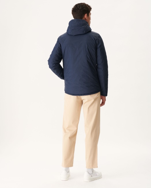 Jott Marine Omkeerbaar Pufferjack Met Capuchon Bergen