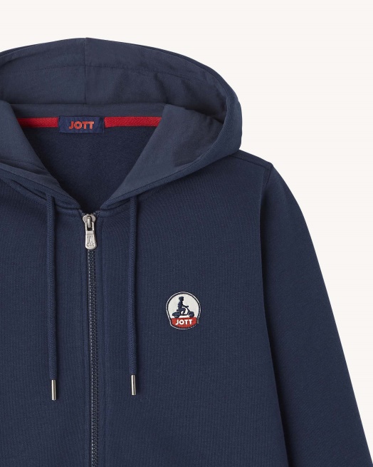 Jott Marineblauwe Hoodie Van Oaxaca
