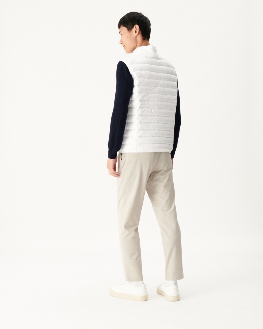 Jott Mouwloos Donsjack Blanc Tom