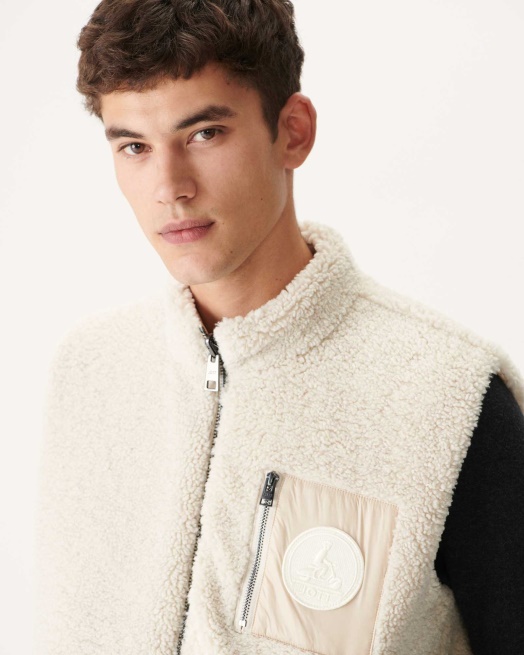 Jott Naturel Extreem Koud Mouwloos Donsjack Sami