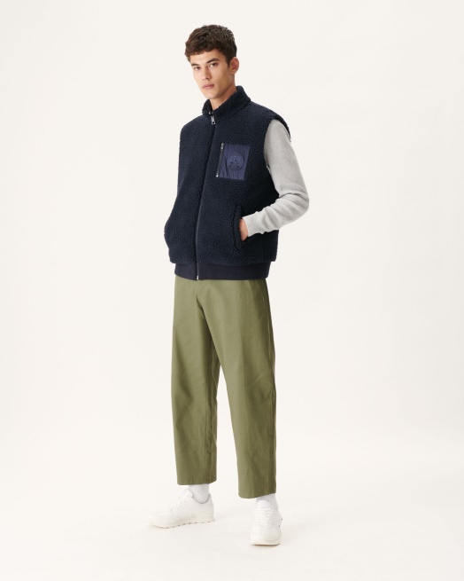 Jott Navy Omkeerbaar Mouwloos Donsjack Sami