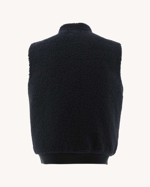 Jott Navy Omkeerbaar Mouwloos Donsjack Sami