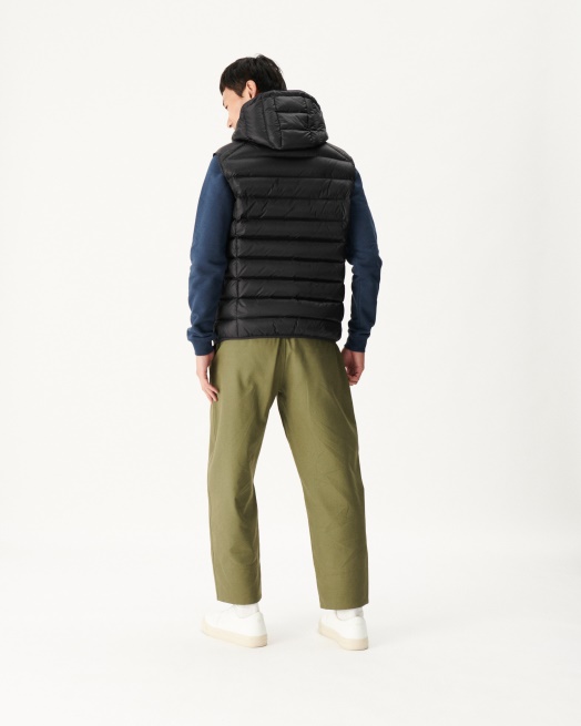 Jott Noir Extreem Koud Mouwloos Donsjack Zilver