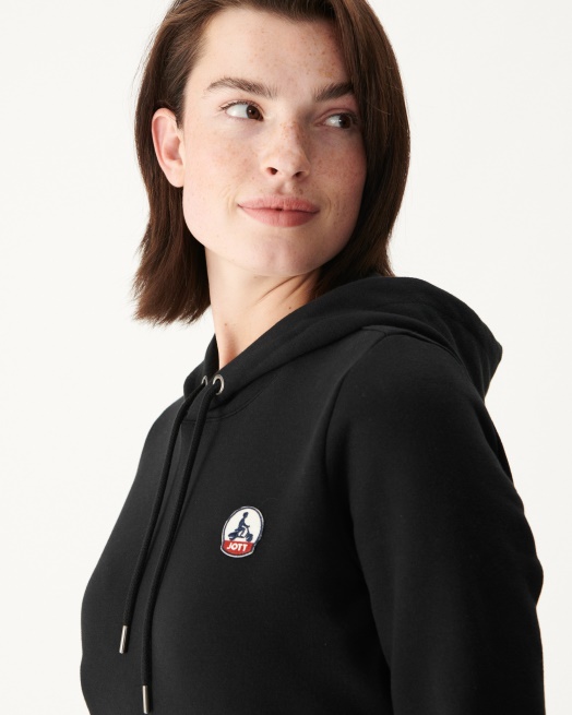 Jott Noir Hoodie Van Livia