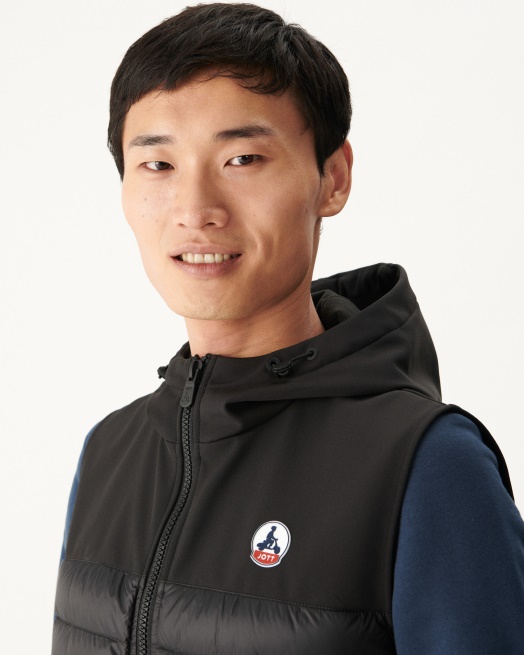 Jott Noir Mouwloos Donsjack Stan