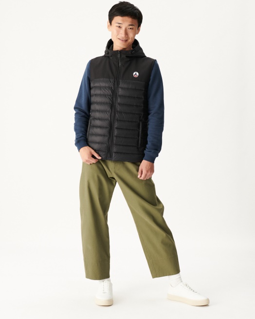 Jott Noir Mouwloos Donsjack Stan