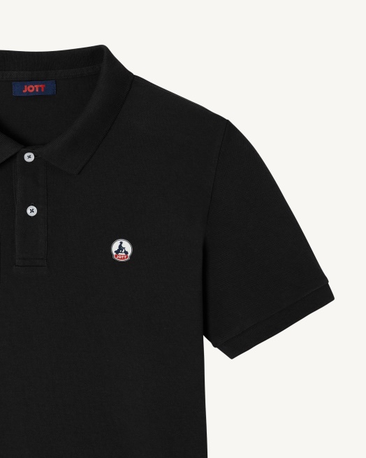 Jott Noir Poloshirt Cherburg