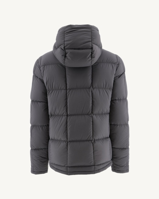 Jott Noir/antraciet Extreem Koud Omkeerbaar Donsjack Met Capuchon Aspen